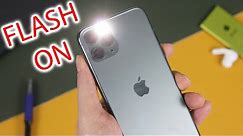 How To Turn On LED Flash Notifications iPhone 11 & iPhone 11 Pro