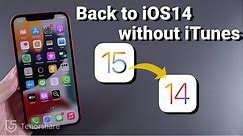 [iOS 15 Beta] How to Go Back iOS 14 without iTunes