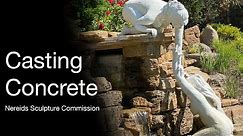 Casting Concrete Life Size Sculptures // Start to Finish // Nereids Commission
