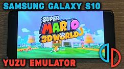 Galaxy S10 / Exynos 9820 - Yuzu Emulator - Heavy Games - Mario / Crash / Kirby / Burnout - Test