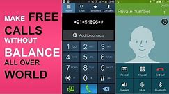 Make Free Unlimited Calls in all over world on Mobile & Landline numbers