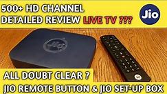 Jio Setup Box Full Review | Jio Setup box Channel list | Installation |Price |Reset | Jio remote