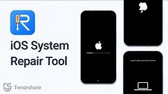 Tenorshare ReiBoot - 2023 Best iOS System Repair & Reset Tool for All iOS Bugs (iOS 16)