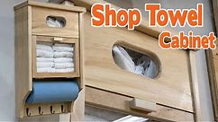 How to Make a Shop Towel Holder / DIY Shop Organization