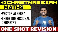 Plus Two Maths | Vector Algebra and Three Dimensional Geometry | Eduport Plus Two