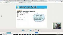 My Math 5th Grade Chapter 5 Lesson 2 Estimate Sums and Differences