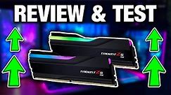 G Skill Trident Z5 RGB DDR5 32GB - Specs, Review and Testing Results!