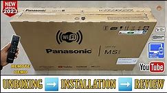 PANASONIC TH-32MS550DX 2023 || 32 Inch Smart Tv Unboxing And Review || Dolby Audio With Remote Demo