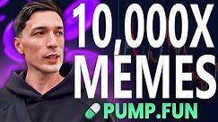 How I make $1,000 EVERY Day Trading Meme Coins On Pump.fun Tutorial (Free Course)