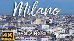 Milan An Evolving City 3 | 4K drone footage of Milano Skyline in Italy
