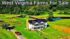 West Virginia Farmhouse For Sale | West Virginia Land For Sale |46+ acres| Pond, Creek, Outbuildings