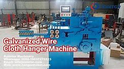PLC High Speed Galvanized Wire Hanger Making Machine