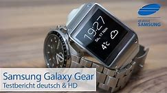 Samsung Galaxy Gear Smartwatch SM-V700 Review Test deutsch und HD