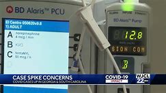 COVID case spike in Georgia and South Carolina