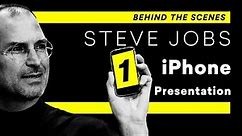 Steve Jobs 1st iPhone Presentation - Behind the Scenes
