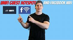Unifi Guest Hotspot and Facebook WIFI