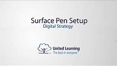 Surface Pen Setup
