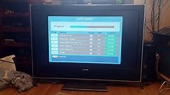 Tunein in Digital Freeview on the Toshiba 37WLT66 37 inch HD Ready LCD TV