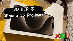 iPhone 15 Pro Max de WALMART- JD DEP 🤔⁉️