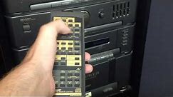 Sharp SC-7800AVC AM/FM Radio 5 Disc CD Player Cassette Deck Review