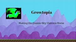 Growtopia Cosmic Sky Unicorn/Horse