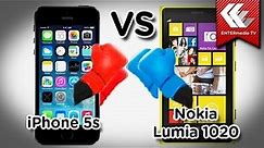 Comparativo: iPhone 5s vs. Nokia Lumia 1020