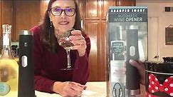 Unboxing Sharper Image Automatic Wine Opener