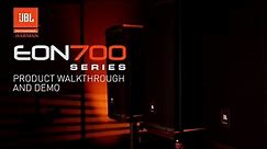 JBL EON700 Powered Loudspeakers: Walkthrough
