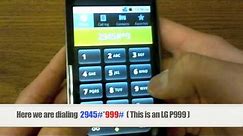 Unlock LG | How to Unlock any LG Phone by Unlock Code Instructions, Tutorial + Guide