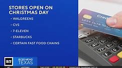 What's open on Christmas Day 2023?