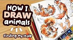 How I Learned to Draw Animals & Have MORE Fun With Art