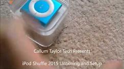 iPod Shuffle Unboxing and Setup