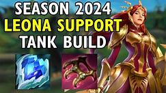 Season 2024 Leona Support build - First Look at 14.1