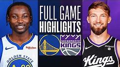 WARRIORS at KINGS | NBA PRESEASON FULL GAME HIGHLIGHTS | October 15, 2023