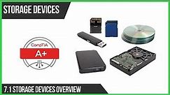 Storage Devices - 7.1 Storage Devices Overview