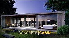 CONCRETE CABIN - Small House Design