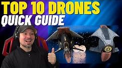 War Robots Top 10 Drones Quick Guide | War robots Drone Guide WR