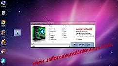 FREE Unlock ANY iPhone 4 5 bb 04.11.08/04.12.01, iPhone 4S and iPhone 3GS