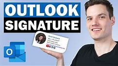 📧 How to Add Signature in Outlook