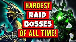 Top 10 Hardest MMO Raid Bosses of All Time!
