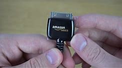 AmazonBasics iPhone 4S/iPhone 4 Sync/Charging Cable - Review (4K)