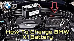 How To Replace BMW X1 Battery