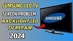 sumsung led TV display problem repair // Haw to repair led TV backlight #ledtvrepair