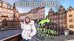 🇩🇪🏰 Heidelberg, GERMANY! | Exploring Heidelberg CASTLE & City | Americans in Germany