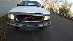 4K Review 1997 GMC Sonoma Extended Cab 4x4 Virtual Test-Drive & Walk-around