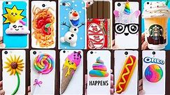 DIY PHONE CASES with CLAY | Easy & Cute Phone Projects & iPhone Hacks