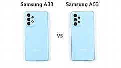 Samsung A33 vs Samsung A53 Speed Test & Camera Comparison