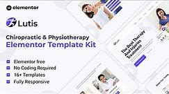 How to Create a Physiotherapy & Chiropractor Website Using Elementor FREE