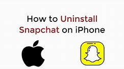 How to Uninstall Snapchat on iPhone UPDATED