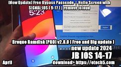 [New Update] Free Bypass Passcode | Hello Screen with SIGNAL Tool 2024 IOS 9–17 | remove icloud